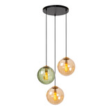 Lucide MONSARAZ - Hängeleuchte - Ø 35 cm - 3xE27 - Grün Lucide MONSARAZ - Hängeleuchte - Ø 35 cm - 3xE27 - Grün