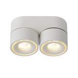 Lucide YUMIKO - Deckenstrahler - Ø 7,8 cm - LED Dimb. - 2x10W 2700K - Weiß Lucide YUMIKO - Deckenstrahler - Ø 7,8 cm - LED Dimb. - 2x10W 2700K - Weiß