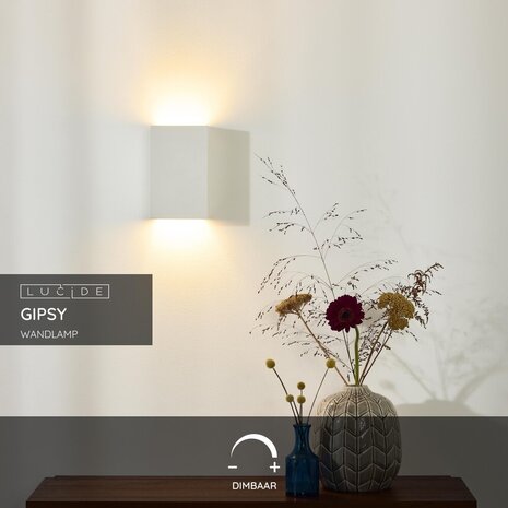 Lucide GIPSY - Wandleuchte - 1xG9 - Weiß Lucide GIPSY - Wandleuchte - 1xG9 - Weiß