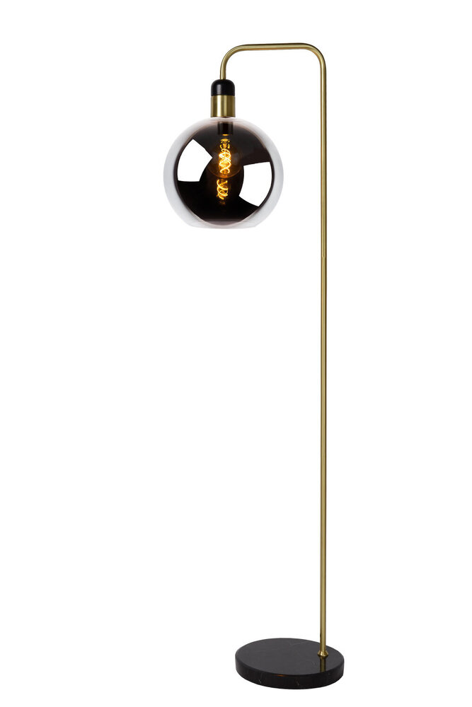 Lucide JULIUS - Stehleuchte - Ø 28 cm - 1xE27 - Fumé Lucide JULIUS - Stehleuchte - Ø 28 cm - 1xE27 - Fumé