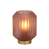 Lucide SUENO - Tischleuchte - Ø 13 cm - 1xE14 - Rosa Lucide SUENO - Tischleuchte - Ø 13 cm - 1xE14 - Rosa