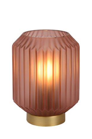 Lucide SUENO - Tischleuchte - Ø 13 cm - 1xE14 - Rosa Lucide SUENO - Tischleuchte - Ø 13 cm - 1xE14 - Rosa