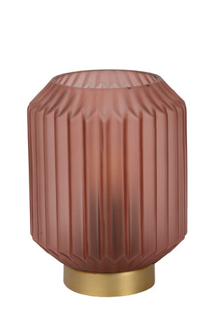 Lucide SUENO - Tischleuchte - Ø 13 cm - 1xE14 - Rosa Lucide SUENO - Tischleuchte - Ø 13 cm - 1xE14 - Rosa