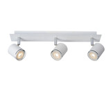 Lucide RILOU - Deckenstrahler - LED Dimb. - GU10 - 3x5W 3000K - Weiß Lucide RILOU - Deckenstrahler - LED Dimb. - GU10 - 3x5W 3000K - Weiß