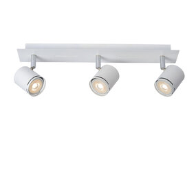 Lucide RILOU - Deckenstrahler - LED Dimb. - GU10 - 3x5W 3000K - Weiß Lucide RILOU - Deckenstrahler - LED Dimb. - GU10 - 3x5W 3000K - Weiß