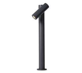Lucide TATUM - Sockelleuchte - LED - 1x5W 3000K - IP65 - Anthrazit Lucide TATUM - Sockelleuchte - LED - 1x5W 3000K - IP65 - Anthrazit