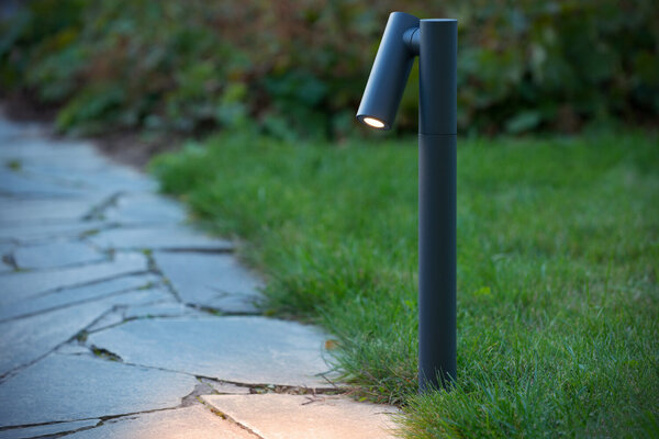 Lucide TATUM - Sockelleuchte - LED - 1x5W 3000K - IP65 - Anthrazit Lucide TATUM - Sockelleuchte - LED - 1x5W 3000K - IP65 - Anthrazit