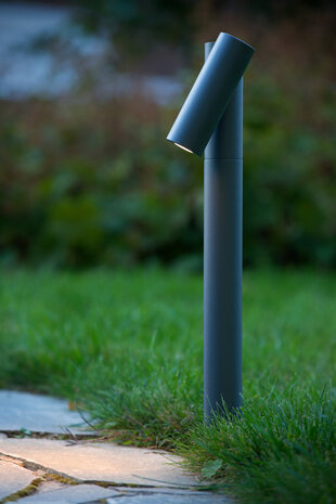 Lucide TATUM - Sockelleuchte - LED - 1x5W 3000K - IP65 - Anthrazit Lucide TATUM - Sockelleuchte - LED - 1x5W 3000K - IP65 - Anthrazit