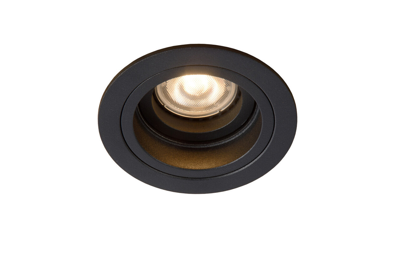 Lucide EMBED - Downlight - Ø 9,1 cm - 1xGU10 - Schwarz Lucide EMBED - Downlight - Ø 9,1 cm - 1xGU10 - Schwarz