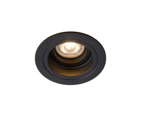 Lucide EMBED - Downlight - Ø 9,1 cm - 1xGU10 - Schwarz Lucide EMBED - Downlight - Ø 9,1 cm - 1xGU10 - Schwarz