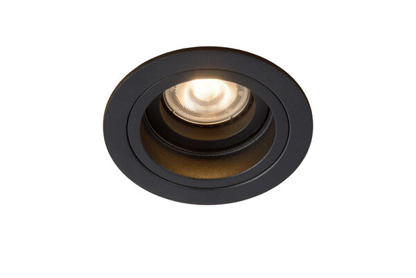 Lucide EMBED - Downlight - Ø 9,1 cm - 1xGU10 - Schwarz Lucide EMBED - Downlight - Ø 9,1 cm - 1xGU10 - Schwarz