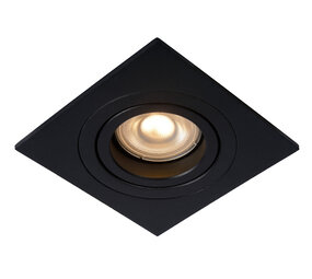 Lucide TUBE - Downlight - 1xGU10 - Schwarz