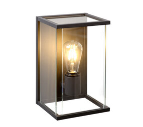 Lucide CLAIRE - Wandleuchte Innen/Außen - 1xE27 - IP54 - Anthrazit Lucide CLAIRE - Wandleuchte Innen/Außen - 1xE27 - IP54 - Anthrazit