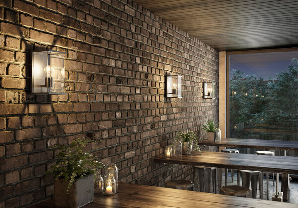 Lucide CLAIRE - Wandleuchte Innen/Außen - 1xE27 - IP54 - Anthrazit Lucide CLAIRE - Wandleuchte Innen/Außen - 1xE27 - IP54 - Anthrazit