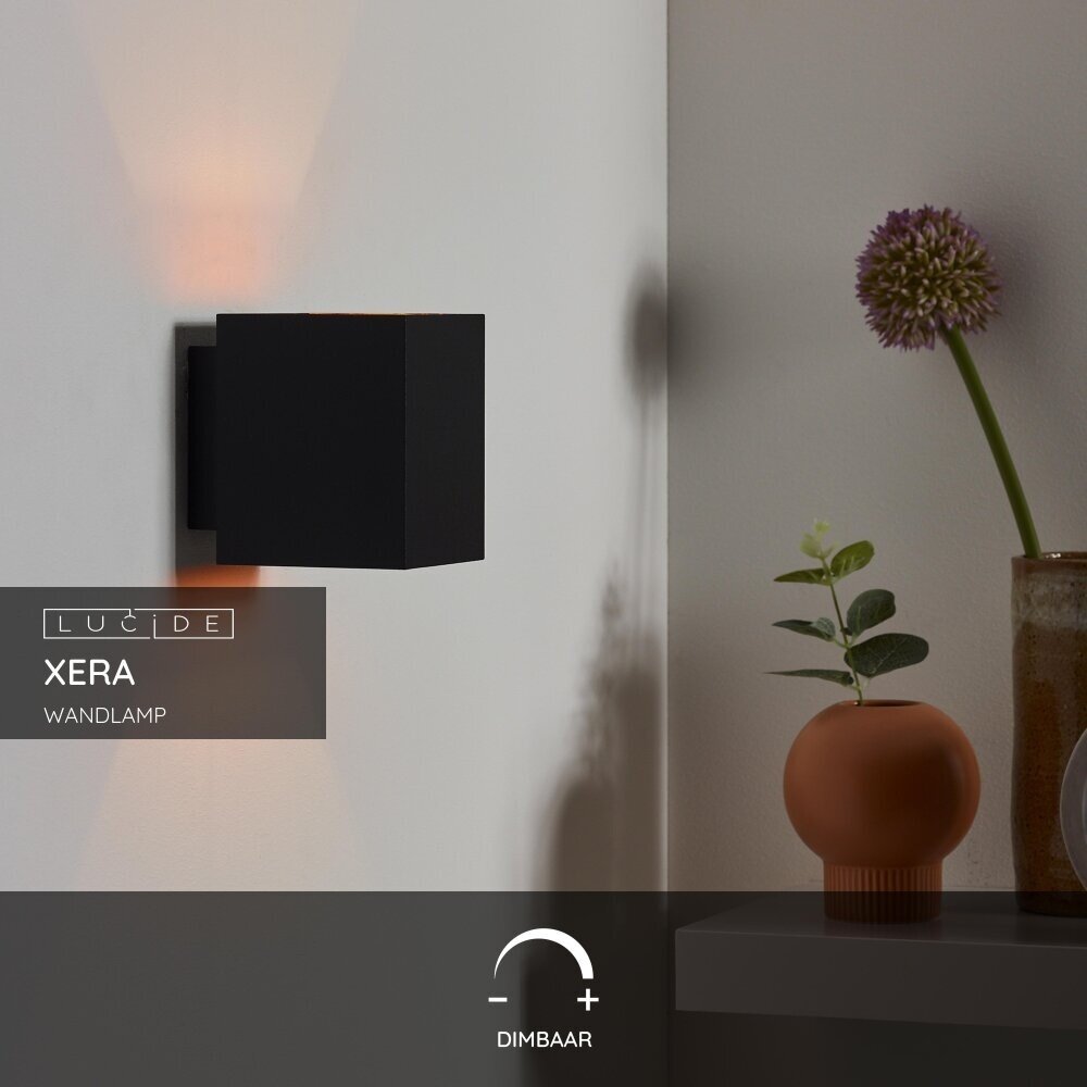 Lucide XERA - Wandleuchte - 1xG9 - Schwarz Lucide XERA - Wandleuchte - 1xG9 - Schwarz