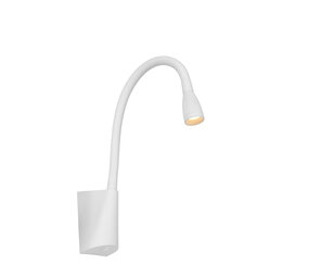 Lucide GALEN-LED - Nachttischlampe / Wandlampe - LED - 1x3W 3000K - Weiß Lucide GALEN-LED - Nachttischlampe / Wandlampe - LED - 1x3W 3000K - Weiß