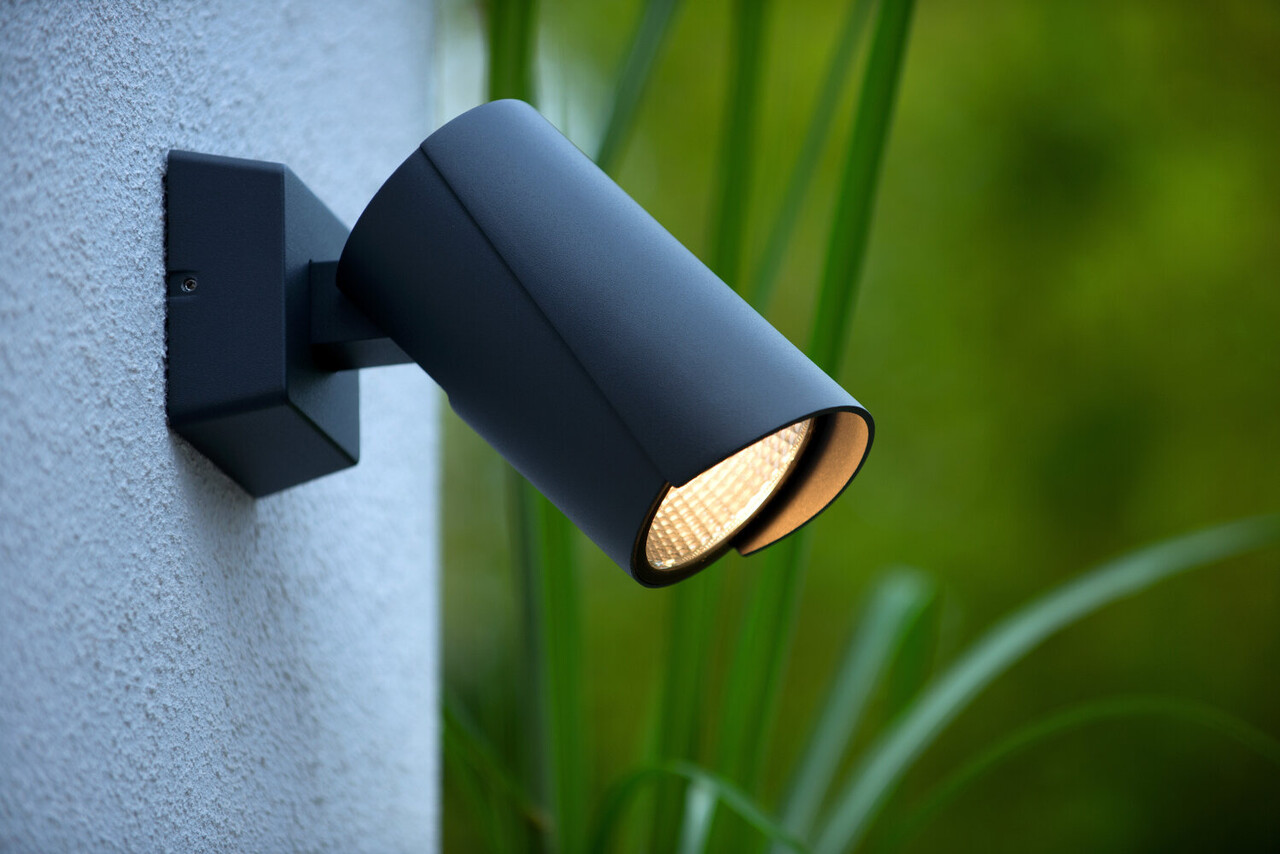 Lucide MANAL - Wandstrahler / Wandleuchte innen/außen - LED - 1x13W 3000K - IP65 - Anthrazit Lucide MANAL - Wandstrahler / Wandleuchte innen/außen - LED - 1x13W 3000K - IP65 - Anthrazit