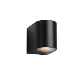 Lucide ZORA-LED - Wandstrahler / Wandleuchte Innen/Außen - LED Dimb. - GU10 - 1x5W 3000K - IP44 - Schwarz Lucide ZORA-LED - Wandstrahler / Wandleuchte Innen/Außen - LED Dimb. - GU10 - 1x5W 3000K - IP44 - Schwarz