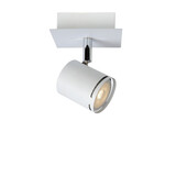 Lucide RILOU - Deckenstrahler - LED Dimb. - GU10 - 1x5W 3000K - Weiß Lucide RILOU - Deckenstrahler - LED Dimb. - GU10 - 1x5W 3000K - Weiß