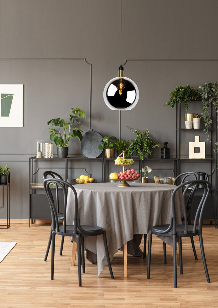 Lucide JULIUS - Hängeleuchte - Ø 40 cm - 1xE27 - Fumé