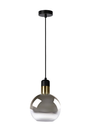 Lucide JULIUS - Hängeleuchte - Ø 20 cm - 1xE27 - Fumé Lucide JULIUS - Hängeleuchte - Ø 20 cm - 1xE27 - Fumé