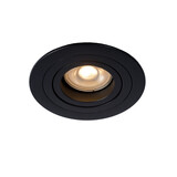 Lucide TUBE - Einbaustrahler - Ø 9,2 cm - 1xGU10 - Schwarz Lucide TUBE - Einbaustrahler - Ø 9,2 cm - 1xGU10 - Schwarz
