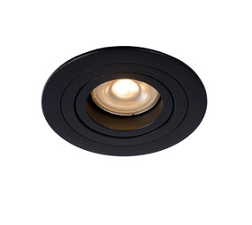 Lucide TUBE - Einbaustrahler - Ø 9,2 cm - 1xGU10 - Schwarz Lucide TUBE - Einbaustrahler - Ø 9,2 cm - 1xGU10 - Schwarz