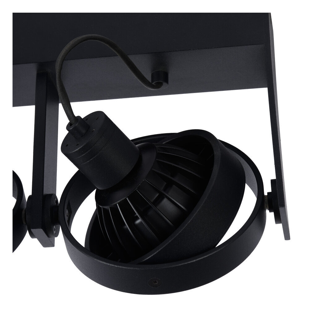 Lucide GRIFFON - Deckenstrahler - LED Dim to warm - GU10 (ES111) - 2x12W 2200K/3000K - Schwarz Lucide GRIFFON - Deckenstrahler - LED Dim to warm - GU10 (ES111) - 2x12W 2200K/3000K - Schwarz