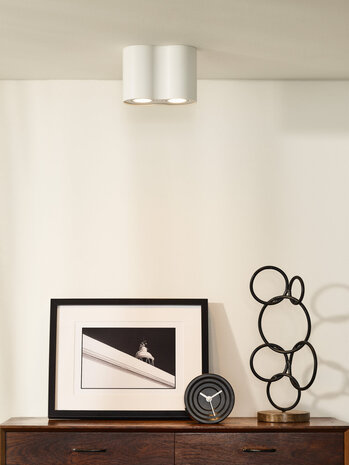 Lucide TUBE - Deckenstrahler - 2xGU10 - Weiß Lucide TUBE - Deckenstrahler - 2xGU10 - Weiß