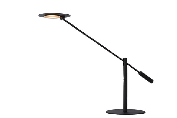 Lucide ANSELMO - Schreibtischlampe - Ø 18 cm - LED Dimb. - 1x9W 3000K - Schwarz Lucide ANSELMO - Schreibtischlampe - Ø 18 cm - LED Dimb. - 1x9W 3000K - Schwarz