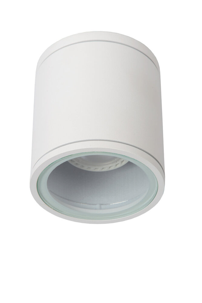 Lucide AVEN - Deckenstrahler Bad - Ø 9 cm - 1xGU10 - IP65 - Weiß