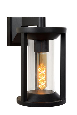 Lucide CADIX - Wandleuchte Innen/Außen - 1xE27 - IP65 - Schwarz Lucide CADIX - Wandleuchte Innen/Außen - 1xE27 - IP65 - Schwarz
