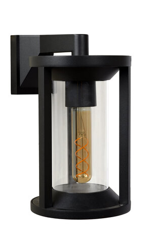 Lucide CADIX - Wandleuchte Innen/Außen - 1xE27 - IP65 - Schwarz Lucide CADIX - Wandleuchte Innen/Außen - 1xE27 - IP65 - Schwarz