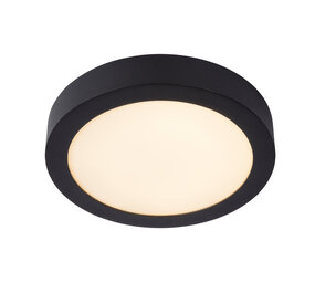 Lucide BRICE-LED - Deckenleuchte Badezimmer - Ø 24 cm - LED Dimb. - 1x15W 3000K - IP44 - Schwarz Lucide BRICE-LED - Deckenleuchte Badezimmer - Ø 24 cm - LED Dimb. - 1x15W 3000K - IP44 - Schwarz