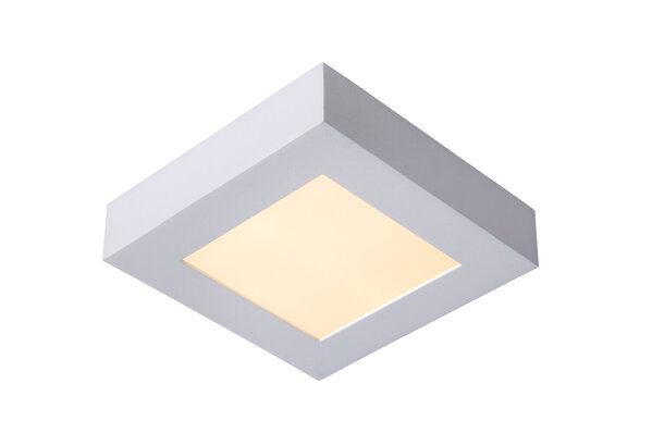 Lucide BRICE-LED - Deckenleuchte Bad - LED Dimb. - 1x15W 3000K - IP44 - Weiß Lucide BRICE-LED - Deckenleuchte Bad - LED Dimb. - 1x15W 3000K - IP44 - Weiß