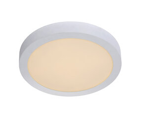 Lucide BRICE-LED - Deckenleuchte Badezimmer - Ø 30 cm - LED Dimb. - 1x30W 3000K - IP44 - Weiß Lucide BRICE-LED - Deckenleuchte Badezimmer - Ø 30 cm - LED Dimb. - 1x30W 3000K - IP44 - Weiß