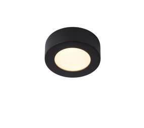 Lucide BRICE-LED - Deckenleuchte Bad - Ø 11,7 cm - LED Dimb. - 1x8W 3000K - IP44 - Schwarz Lucide BRICE-LED - Deckenleuchte Bad - Ø 11,7 cm - LED Dimb. - 1x8W 3000K - IP44 - Schwarz