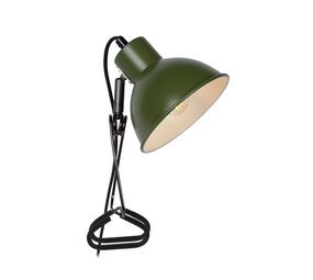 Lucide MOYS - Klemmlampe - 1xE27 - Grün Lucide MOYS - Klemmlampe - 1xE27 - Grün