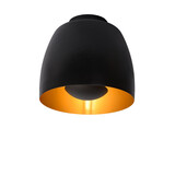 Lucide NOLAN - Deckenleuchte - Ø 24 cm - 1xE27 - Schwarz Lucide NOLAN - Deckenleuchte - Ø 24 cm - 1xE27 - Schwarz