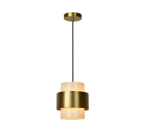 Lucide FIRMIN - Hängeleuchte - Ø 20 cm - 1xE27 - Matt Gold / Messing Lucide FIRMIN - Hängeleuchte - Ø 20 cm - 1xE27 - Matt Gold / Messing