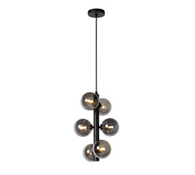 Lucide TYCHO - Hängeleuchte - Ø 25,5 cm - 6xG9 - Schwarz Lucide TYCHO - Hängeleuchte - Ø 25,5 cm - 6xG9 - Schwarz