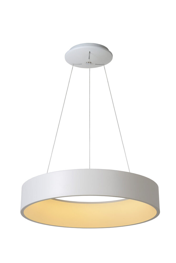 Lucide TALOWE LED - Hängeleuchte - Ø 60 cm - LED Dimb. - 1x39W 3000K - Weiß Lucide TALOWE LED - Hängeleuchte - Ø 60 cm - LED Dimb. - 1x39W 3000K - Weiß