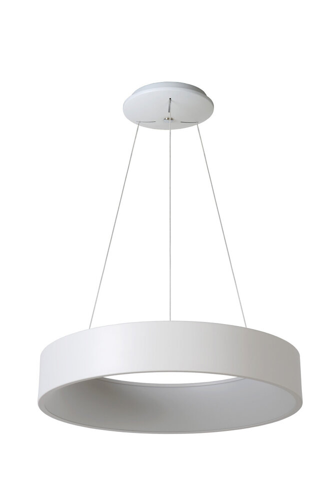 Lucide TALOWE LED - Hängeleuchte - Ø 60 cm - LED Dimb. - 1x39W 3000K - Weiß Lucide TALOWE LED - Hängeleuchte - Ø 60 cm - LED Dimb. - 1x39W 3000K - Weiß