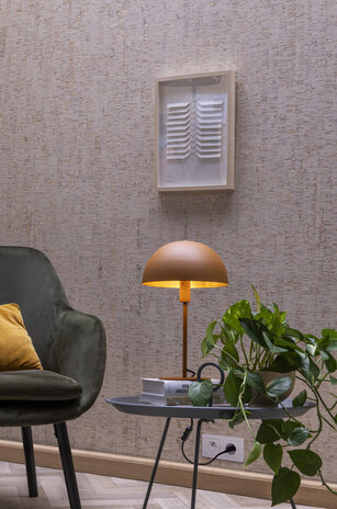 Lucide SIEMON - Tischleuchte - Ø 25 cm - 1xE14 - Ockergelb Lucide SIEMON - Tischleuchte - Ø 25 cm - 1xE14 - Ockergelb