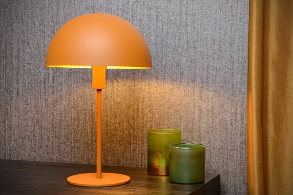 Lucide SIEMON - Tischleuchte - Ø 25 cm - 1xE14 - Ockergelb Lucide SIEMON - Tischleuchte - Ø 25 cm - 1xE14 - Ockergelb