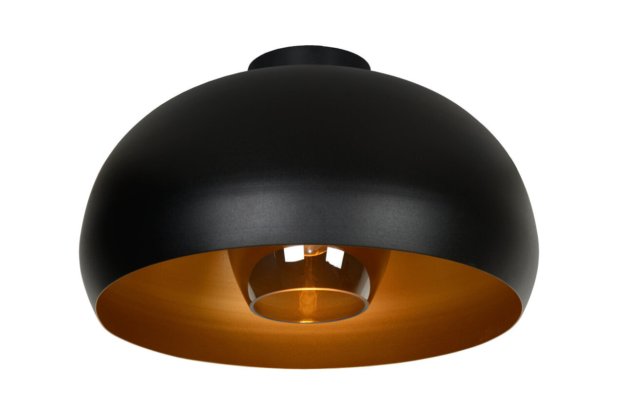Lucide SHARAN - Deckenleuchte - Ø 38 cm - 1xE27 - Schwarz Lucide SHARAN - Deckenleuchte - Ø 38 cm - 1xE27 - Schwarz