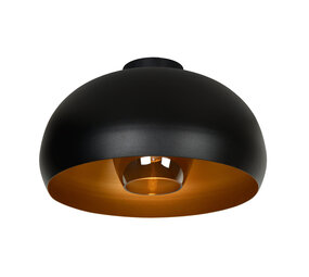 Lucide SHARAN - Deckenleuchte - Ø 38 cm - 1xE27 - Schwarz Lucide SHARAN - Deckenleuchte - Ø 38 cm - 1xE27 - Schwarz