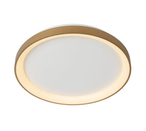 Lucide VIDAL - Deckenleuchte - Ø 48 cm - LED Dimb. - 1x38W 2700K - Mattes Gold / Messing Lucide VIDAL - Deckenleuchte - Ø 48 cm - LED Dimb. - 1x38W 2700K - Mattes Gold / Messing