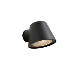 Lucide DINGO-LED - Wandleuchte Innen/Außen - LED Dimb. - GU10 - 1x5W 3000K - IP44 - Anthrazit