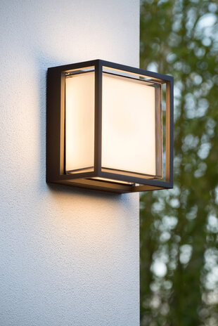 Lucide SINGA LED - Wandleuchte Innen/Außen - LED - 1x10W 3000K - IP54 - Schwarz Lucide SINGA LED - Wandleuchte Innen/Außen - LED - 1x10W 3000K - IP54 - Schwarz